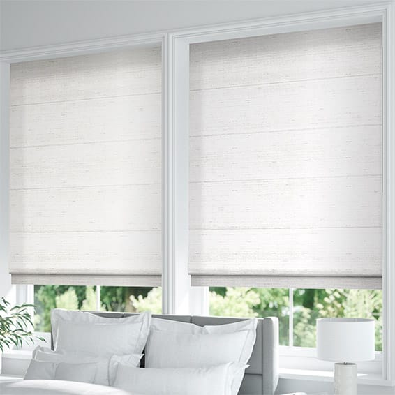 6 COLOURS FULLY LINED MANY SIZES FAUX SILK ROMAN BLIND