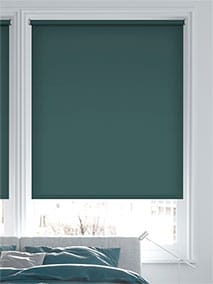 Cannes Blackout Kingfisher Roller Blind thumbnail image