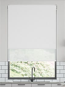 Double Roller Ice White Double Roller Blind thumbnail image