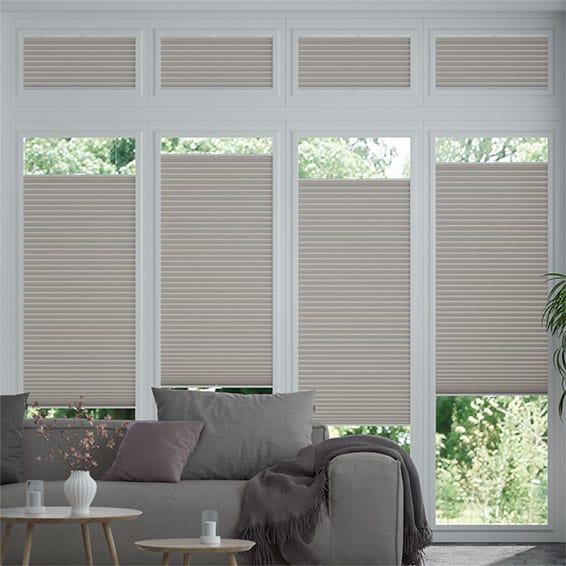 DuoLight Gainsboro Grey Perfect Fit Pleated Blind