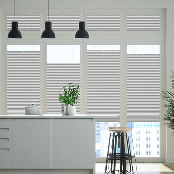 DuoLight Graphite Perfect Fit Pleated Blind