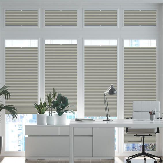 DuoLight Zinc Perfect Fit Pleated Blind