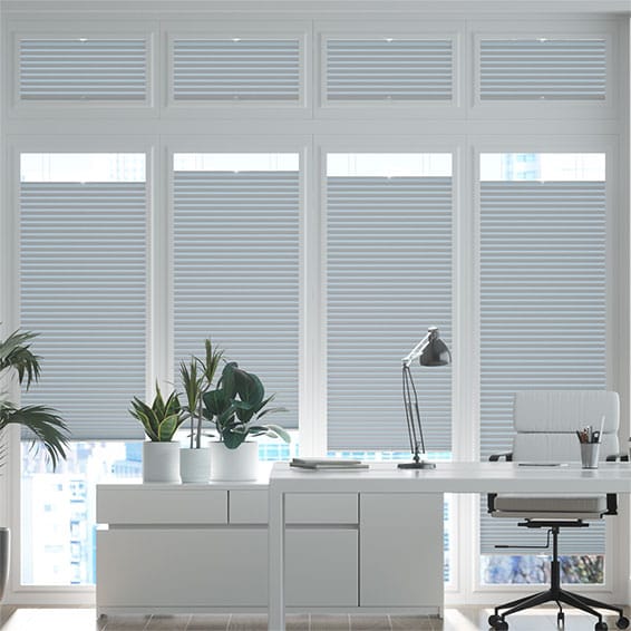 DuoShade Blue Haze Perfect Fit Pleated Blind