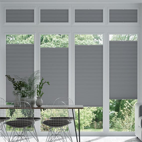 DuoShade Slate Blue Perfect Fit Pleated Blind