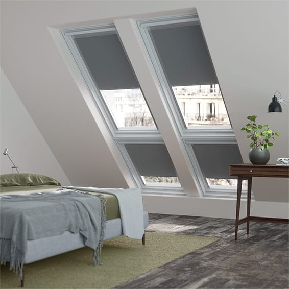 M08 or 308 NAVY BLACKOUT PLEATED BLIND for VELUX GGL2 