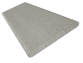 Evolution Soft Grey Faux Wood Blind - 50mm Slat sample image