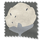 Fleur Grey Roman Blind swatch image
