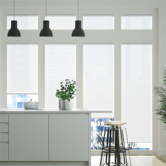 Perfect Fit Gloss White Venetian Blind
