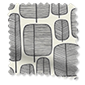 Little Trees Monochrome Roller Blind swatch image