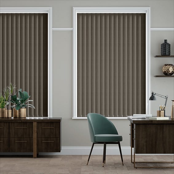 Michel Grey Taupe Vertical Blind