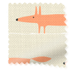 Mr Fox Mini Orange Roller Blind sample image