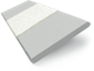 Origin Dove Grey with White Wooden Blind swatch image