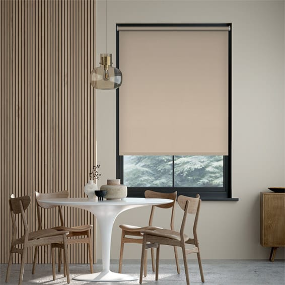 Roma Blackout Taupe Roller Blind