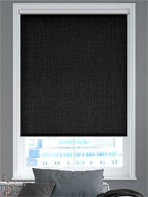 Thermo Linen Dimout Obsidian Roller Blind thumbnail image