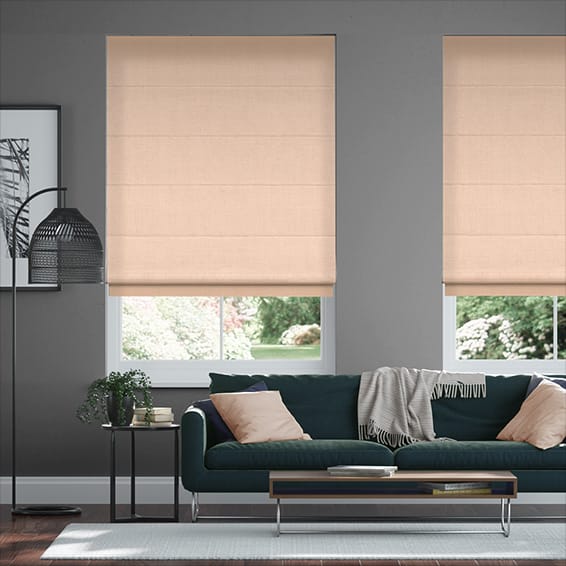 Toulouse Blossom Pink Roman Blind