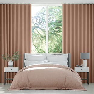 Wave Alberta Linen Barely Rose Wave Curtains thumbnail image