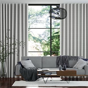 Wave Ecliptic Cool Silver Wave Curtains thumbnail image