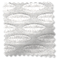 Wave Ecliptic Cool Silver Wave Curtains swatch image