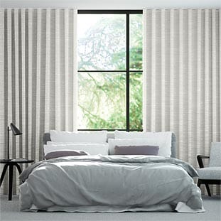 Wave Faux Silk Luxe Ivory Wave Curtains thumbnail image