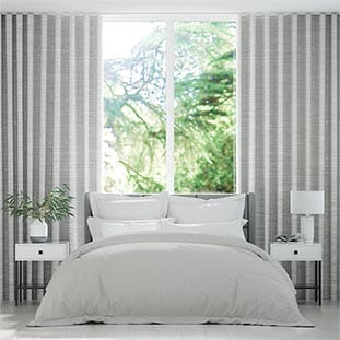 Wave Faux Silk Luxe Silver Wave Curtains thumbnail image