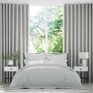 Wave Soft Chenille Grey Wave Curtains thumbnail image