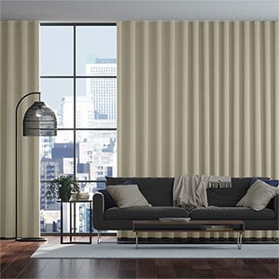 Wave Toulouse Hessian Wave Curtains thumbnail image